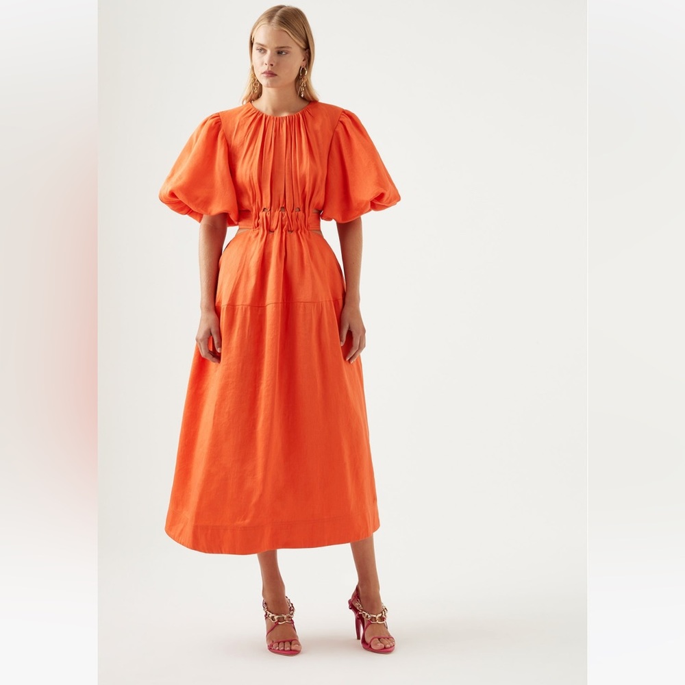 AJE Cosette tie-back midi dress - US4/AU8

Brand new! Sold out online